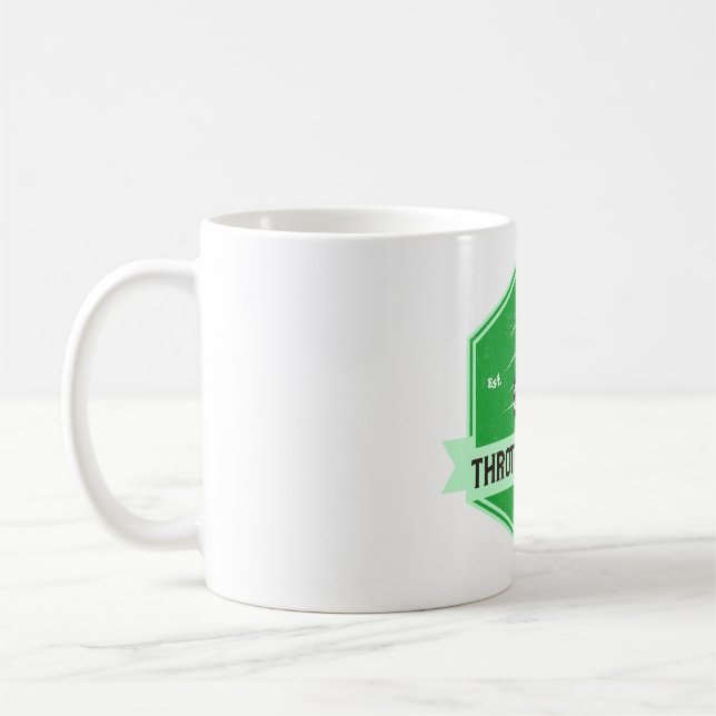 Motorcycle Biker Dad Coffee Mug (Left)