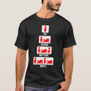 Motorcycle Biker Fan Motorbike Rider Motorsports T-Shirt