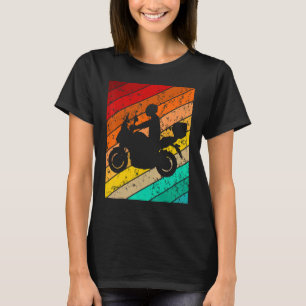 Motorcycle Biker Motorcycle Rider Vintage Retro T-Shirt