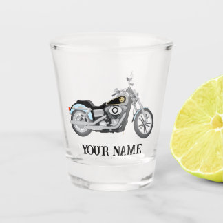 Motorcycle Biker Shot Glass Customised