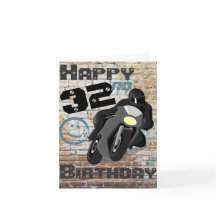 Motorcycle 'Birthday 32nf Still Got It