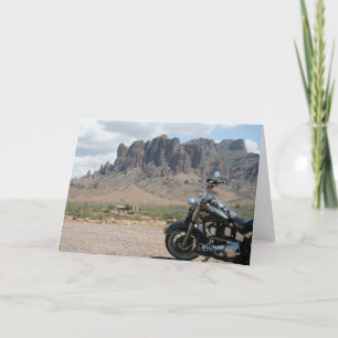 Motorcycle Birthday Card