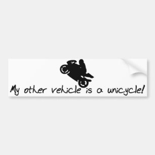 Motorcycle Bumper Sticker