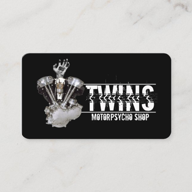 Motorcycle Business Card (Front)
