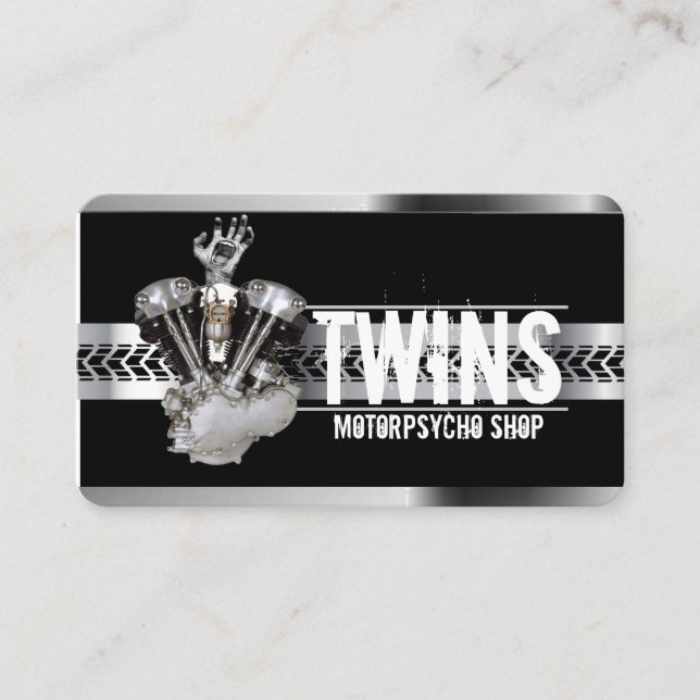 Motorcycle Business Card (Front)