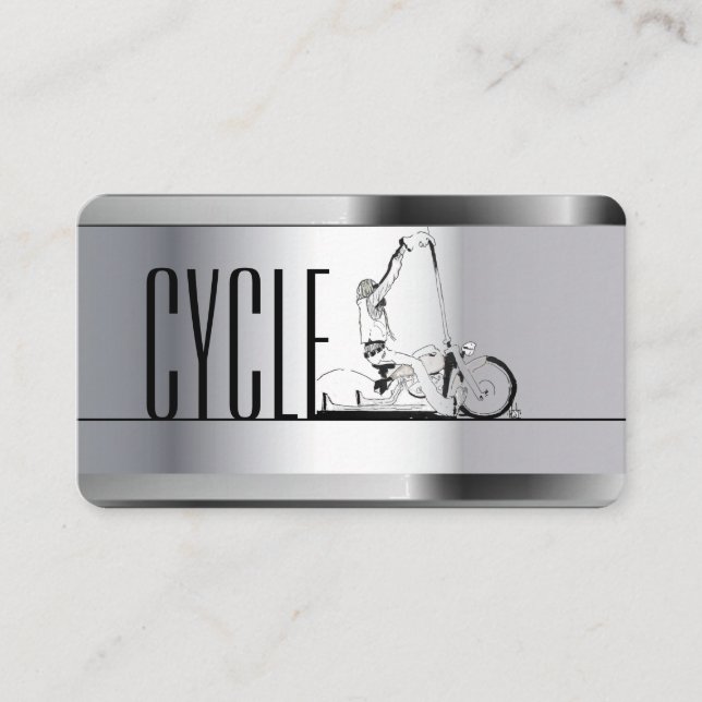 Motorcycle Business Card (Front)