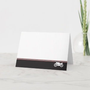 Motorcycle Cafe Racer Photo Greeting Card