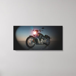Motorcycle Canvas Print