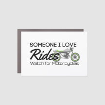 Motorcycle Car Magnet