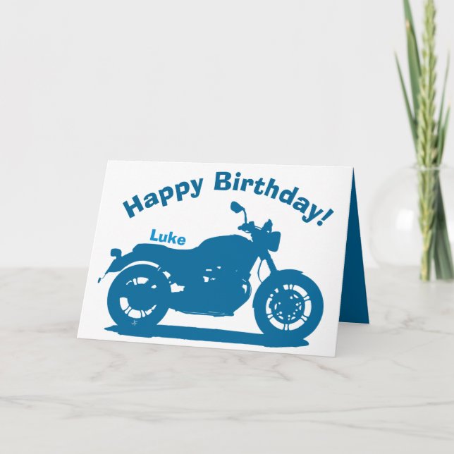 motorcycle card (Front)