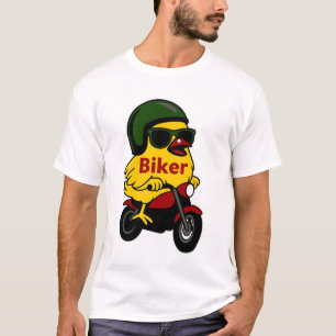 Motorcycle Chick Biker T-Shirt