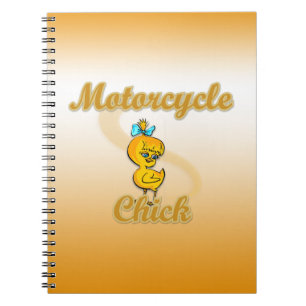 Motorcycle Chick Notebook