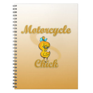 Motorcycle Chick Notebook