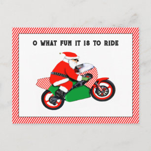 motorcycle Christmas cards