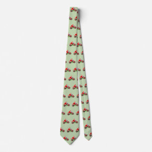 Motorcycle Christmas Tie