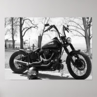 Motorcycle Classic Stunning Poster