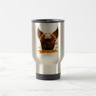 Motorcycle Club Badge Travel Mug