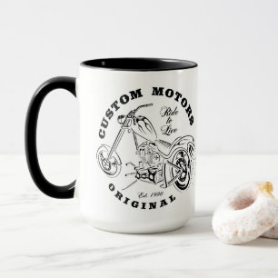 Motorcycle Coffee Cup