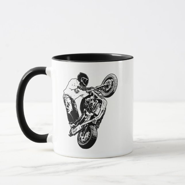 Motorcycle    coffee mug (Left)