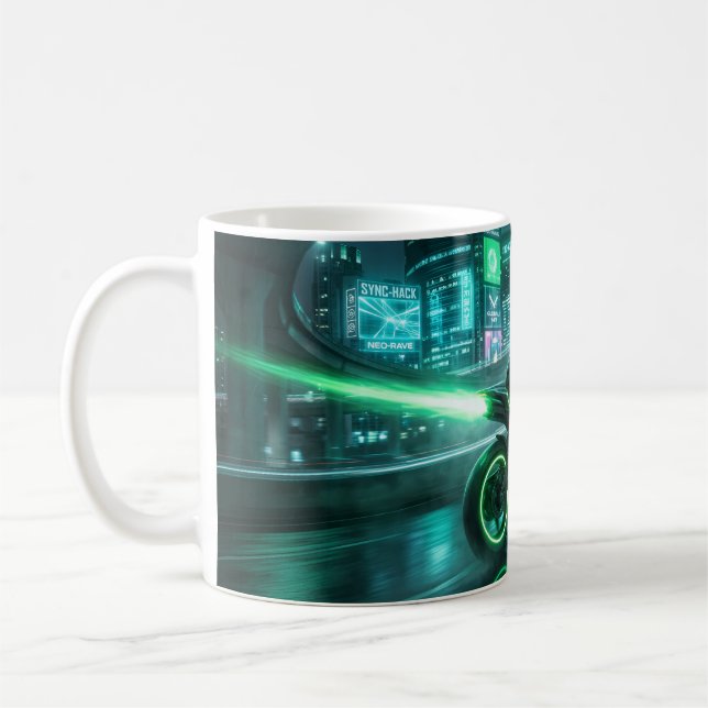 Motorcycle Coffee Mug (Left)