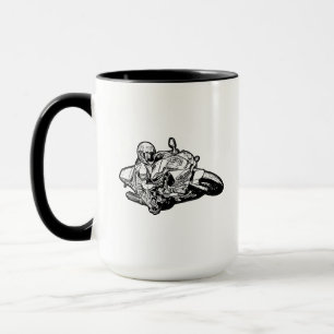 Motorcycle coffee mug
