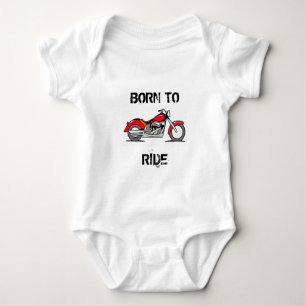 Motorcycle Design Baby Bodysuit