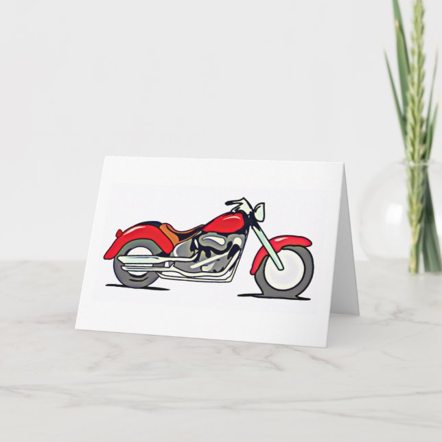 Motorcycle Design Card (Front)