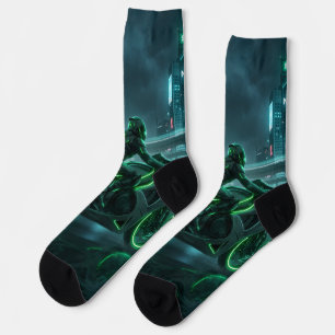 Motorcycle Design Socks