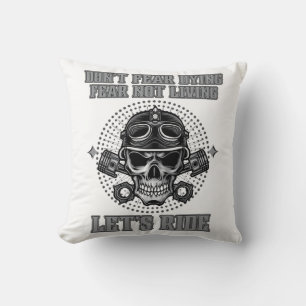 Motorcycle Design T-shirts Cushion