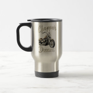 motorcycle design travel mug