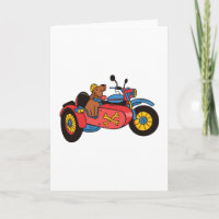 Motorcycle Dog in sidecar