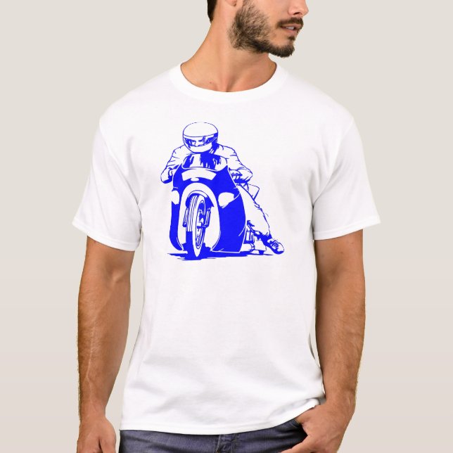 Motorcycle Drag Racing T-Shirt (Front)