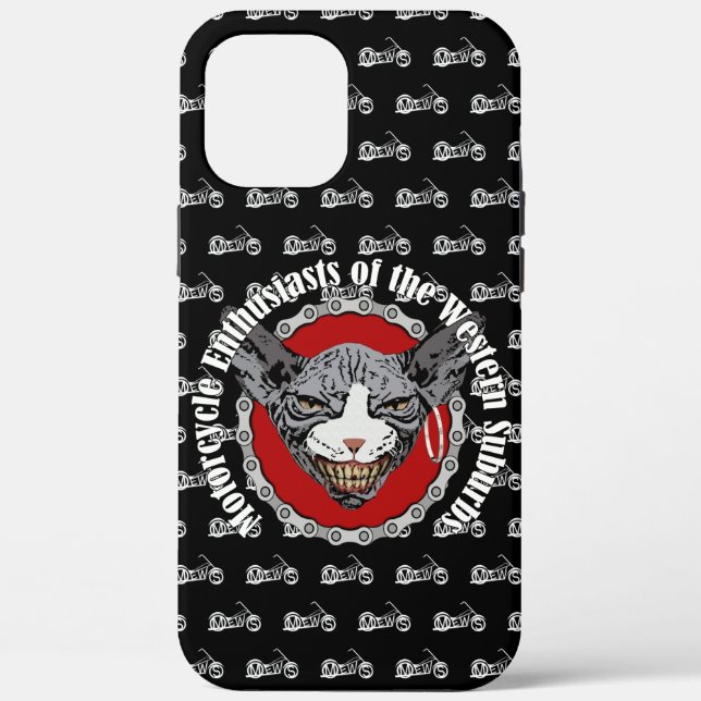 Motorcycle Enthusiast phone case (Back)