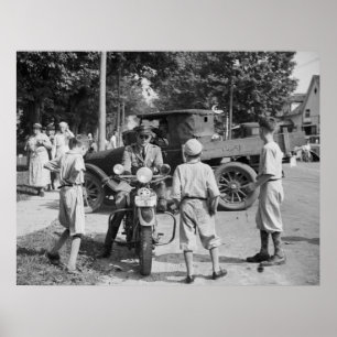 Motorcycle Envy, 1936 Poster