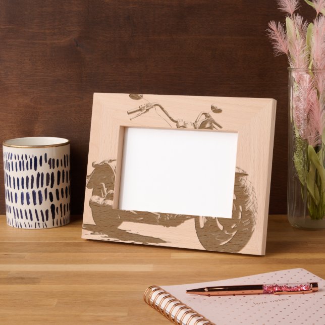 Motorcycle Etched Frames (Left)