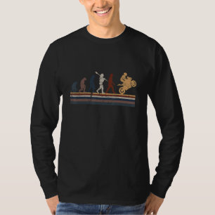 Motorcycle Evolution Vintage Shadow Biker Motorcyc T-Shirt