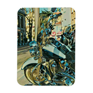 Motorcycle gift magnet