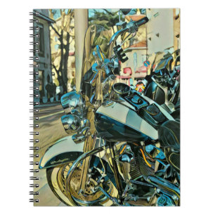 Motorcycle gift notebook