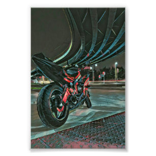 motorcycle gifts for boyfriend photo print
