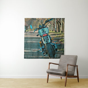motorcycle gifts for boyfriend tapestry