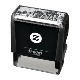 motorcycle gifts for him self-inking stamp