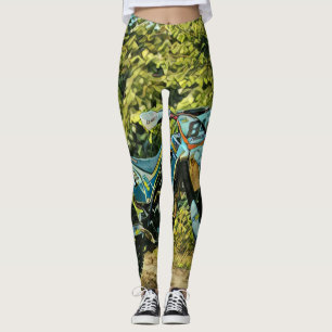 Motorcycle gifts leggings