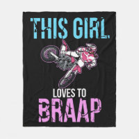 Motorcycle Girls Dirt Bike Women Motocross Braap