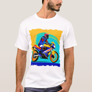 Motorcycle in Action T-Shirt