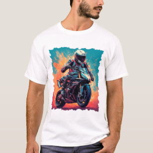 Motorcycle in Action T-Shirt