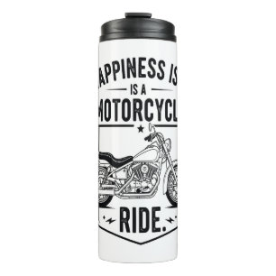 Motorcycle in Desert Cactus Western Set (2) Thermal Tumbler