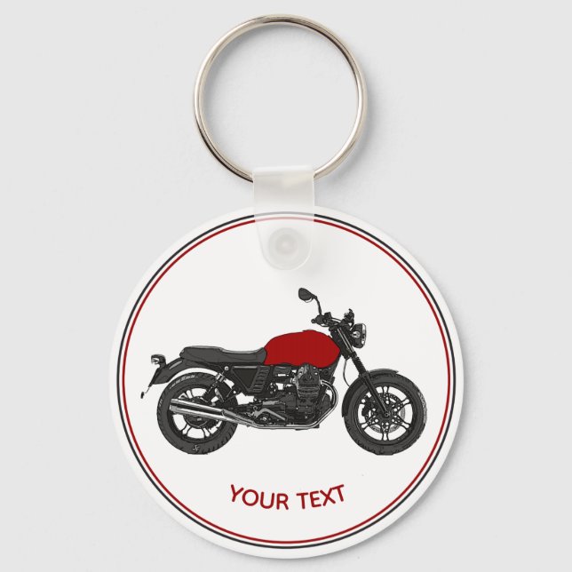 Motorcycle Key Ring (Front)
