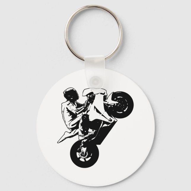Motorcycle     key ring (Front)