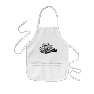 Motorcycle kids apron