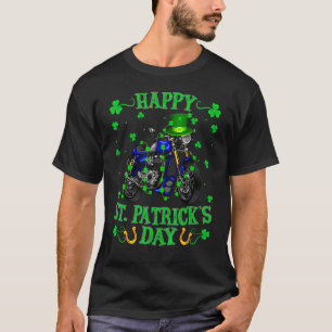 Motorcycle   Leprechaun Hat Motorcycle St Patrick' T-Shirt